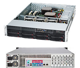 LifeCom Storage 2U 8-bay X10 SC825 E3-v3