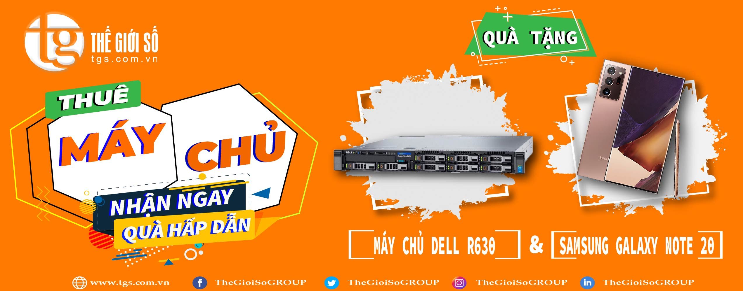 THUÊ SERVER TẶNG SERVER